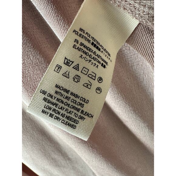 FREE PEOPLE NWT Light Pink Silky Jersey Tulip Wrap Maxi Skirt Women’s Size XS - Picture 8 of 9